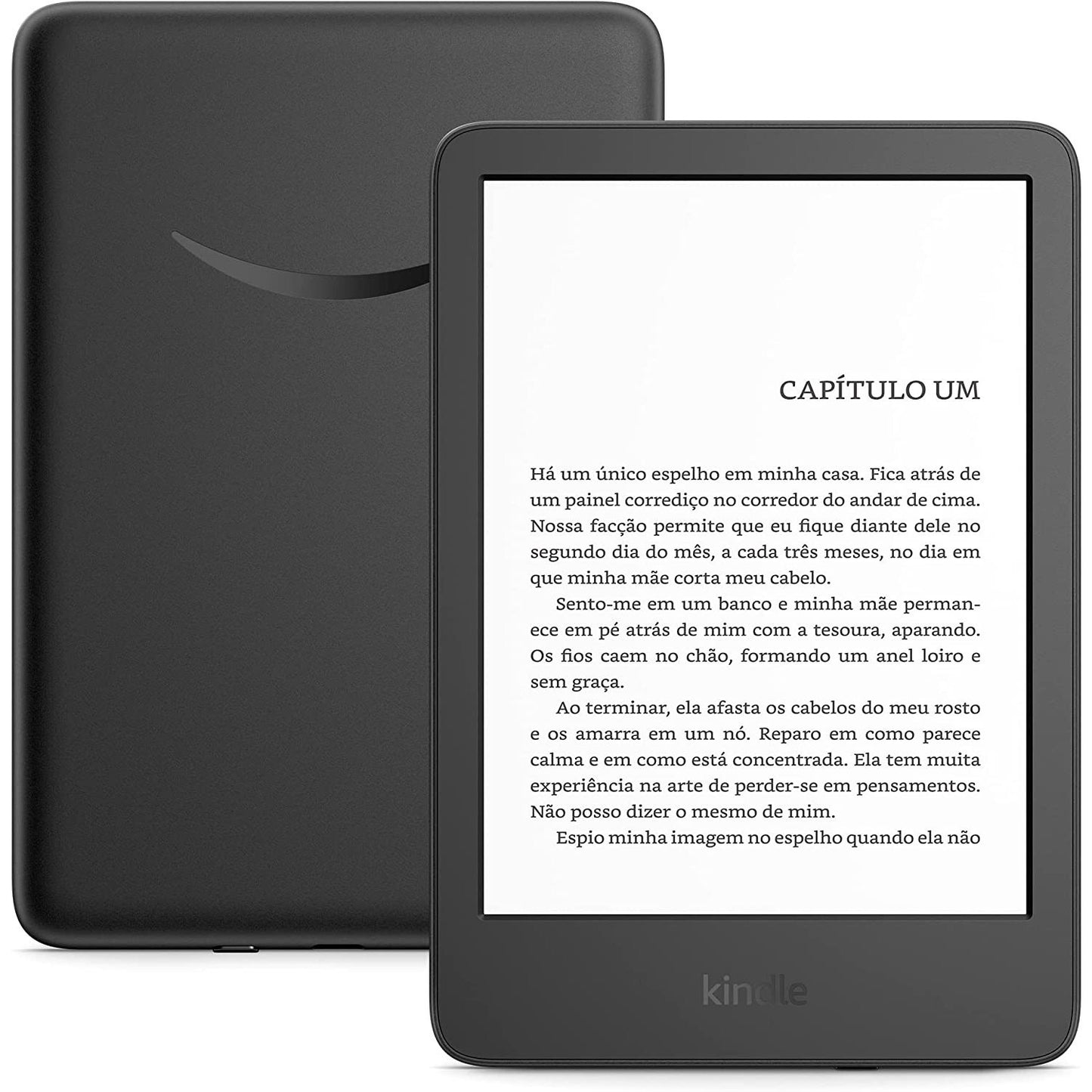 Novo Kindle 2022– Ecrã de alta resolução de 300 ppi de 6” e 16GB | Sem anúncios | Preto