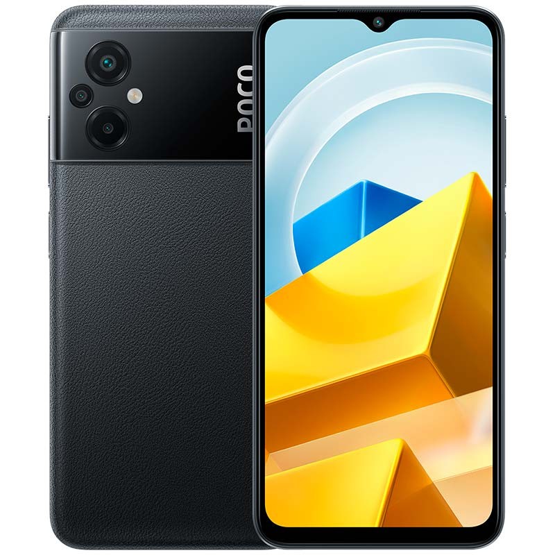 Xiaomi POCO M5 Smartphone de 4+64 GB, ecrã de 6,58" 50MP NFC Preto