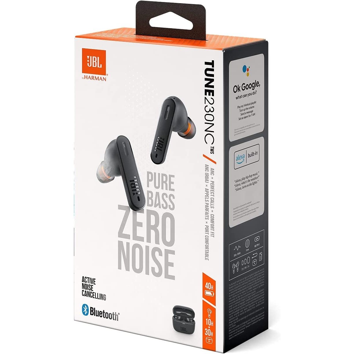 Auricular Bluetooth JBL T230NC True Wirless - Preto