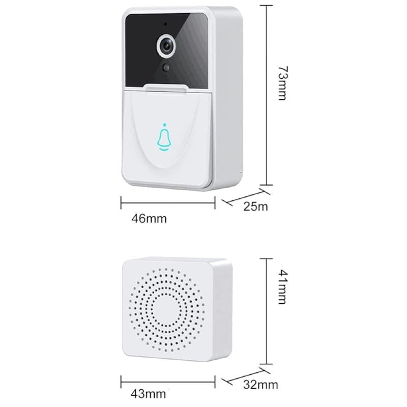 Vídeo porteiro ESCAM X3 IP Wi-Fi