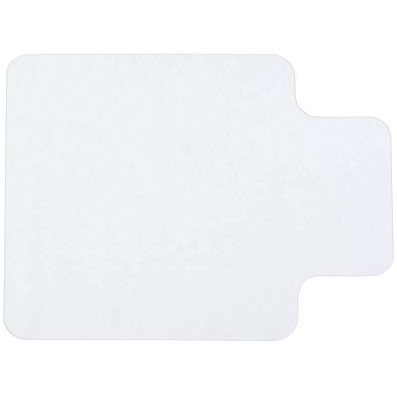 HOMCOM Tapete Protetor para Cadeira de Escritório 90x120 cm Protetor de Chão de PVC Transparente