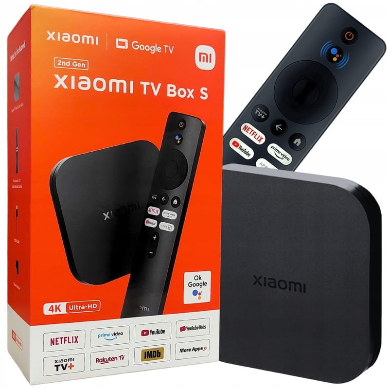 Xiaomi Mi TV Box S 4K 2nd Gen - Android TV