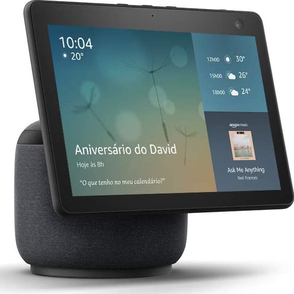 Echo Show 10: Smart Display HD de 10,1" com movimento e Alexa