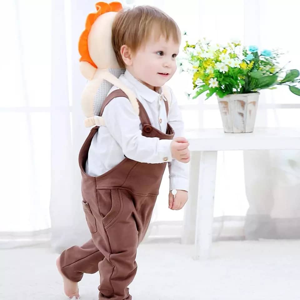Almofada protetora para cabeça e pescoço para bebes recém-nascidos