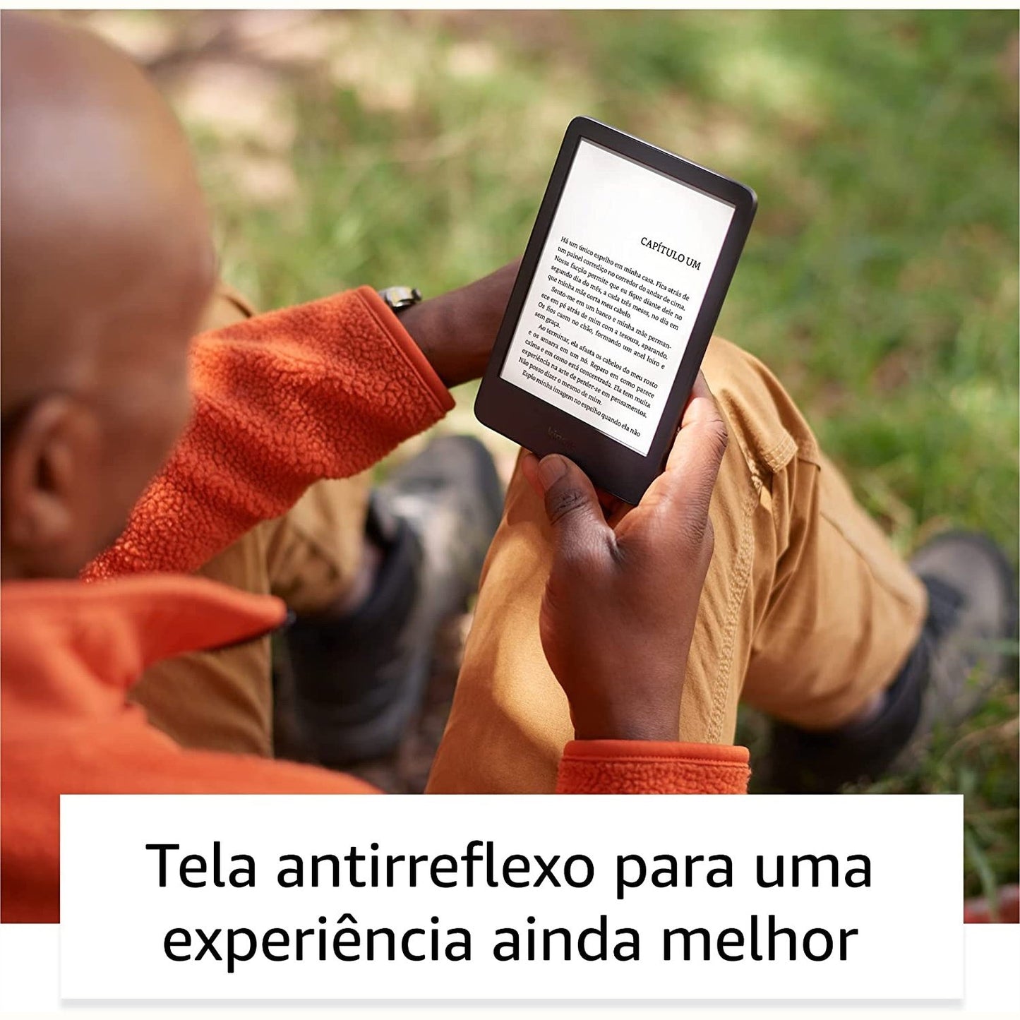 Novo Kindle 2022– Ecrã de alta resolução de 300 ppi de 6” e 16GB | Sem anúncios | Azul