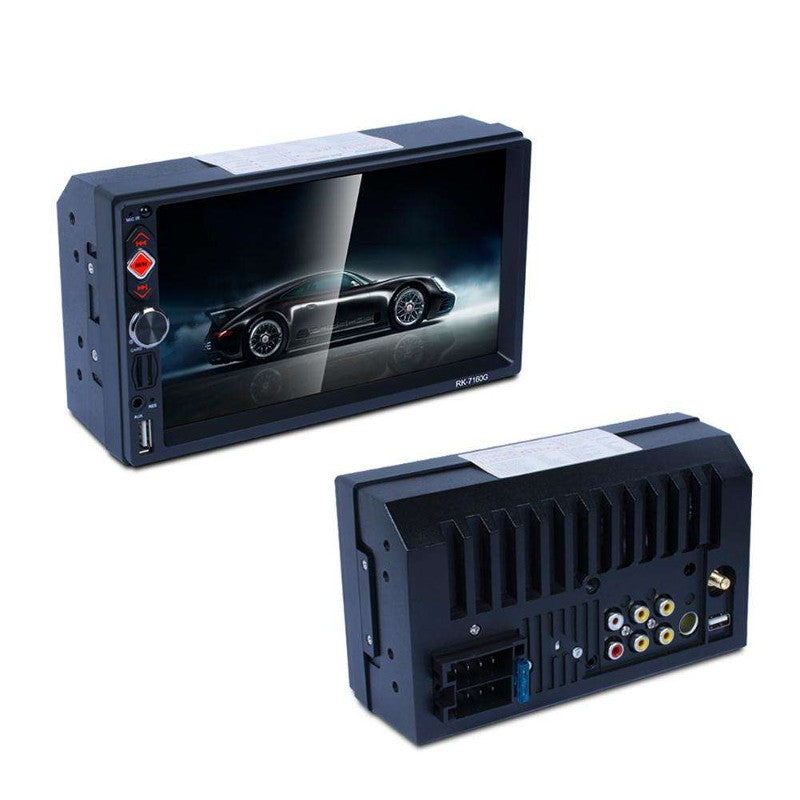 Autorádio 2 DIN RK-7160G Bluetooth/Link de espelho/USB/Micro SD/controle remoto