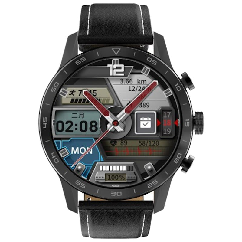 IWO KK70 Pulseira de Couro - Smartwatch - Relógio inteligente