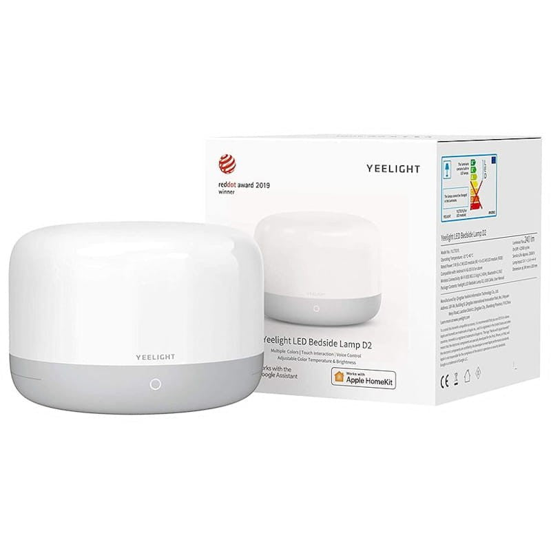 Lâmpada inteligente Xiaomi Yeelight Bedside Lamp D2