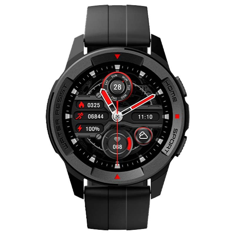 Mibro Watch X1 Preto com Pulseira Desportiva Preta - Relógio inteligente