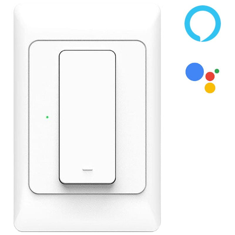 Interruptor Inteligente Zemismart Individual - Google Home/Amazon Alexa