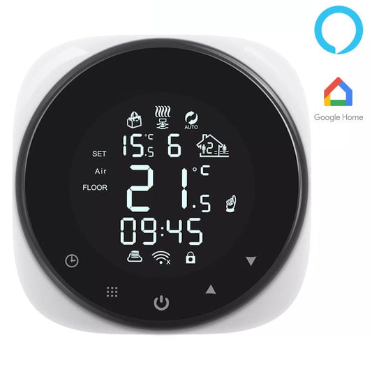 Termostato Inteligente Girier Caldeira Eléctrica 16A Tuya Smart